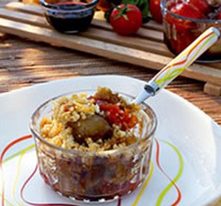 Crumble de tomates cerises - Photo par Luminarc