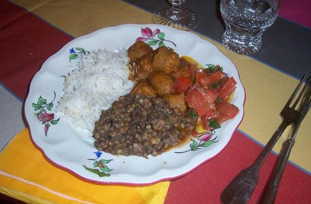 Rougail saucisse économique - Photo par toune