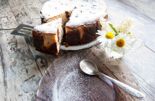 Cheesecake aux pépites de chocolat - Photo par 750g