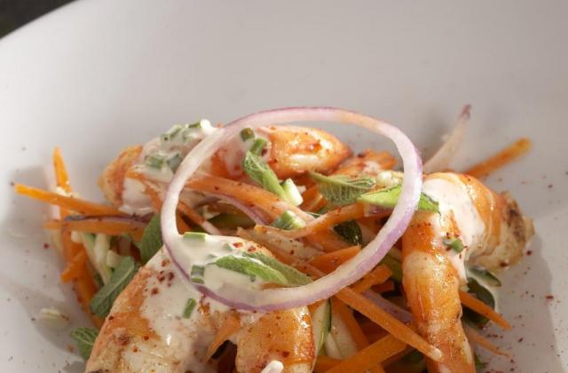 Crevettes mayo revisitées à l'asiatique - Photo par Amora