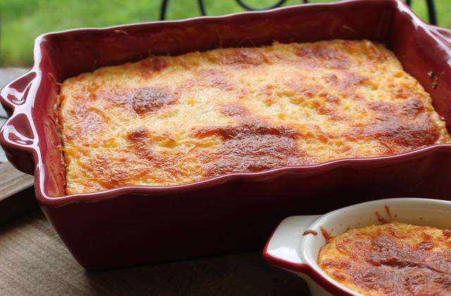 Polenta crémeuse gratinée au Gusto Intenso Giovanni Ferrari - Photo par 750g