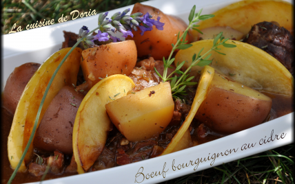 Bœuf bourguignon au cidre - Photo par doriaheimbu