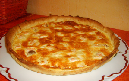 Quiche au saumon - Photo par marchand