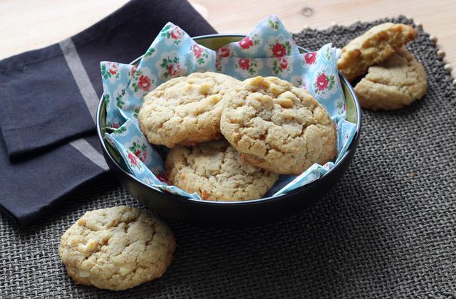 Cookies au chocolat blanc en 2 minutes au Cuisine Companion - Photo par Pascale Weeks