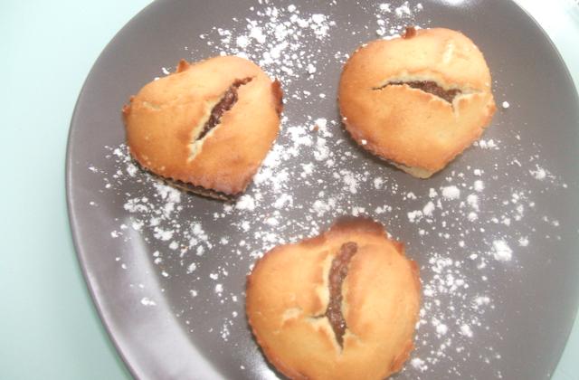 Muffins (coeur nutella) maison - Photo par laura73