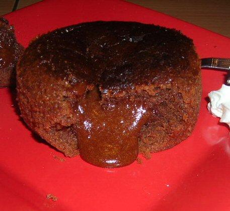 Petits moelleux au chocolat au lait et cœur coulant - Photo par huthfr