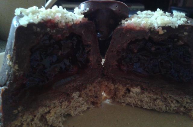 Trio pétillant, gâteau au chocolat - cecileWAx