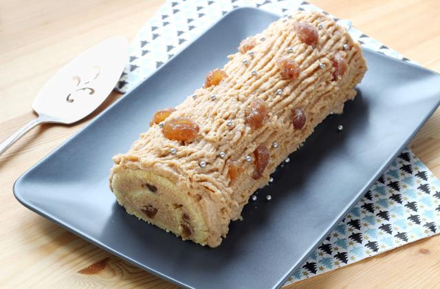 Bûche à la crème de marron - Photo par Silvia Santucci