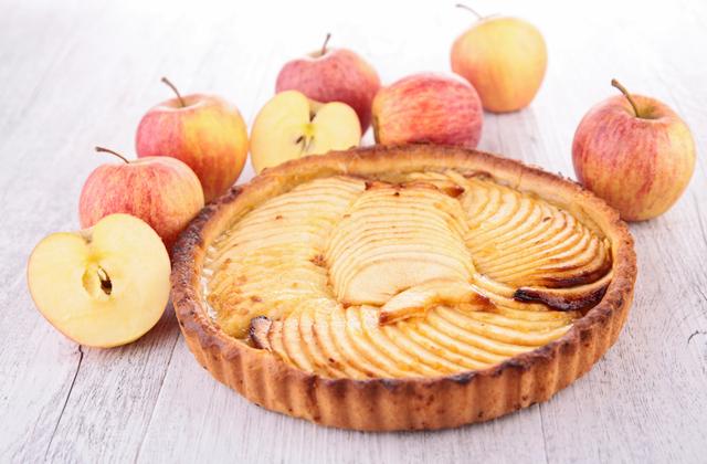 Tarte aux pommes amandes - Photo par Jeanne la malice
