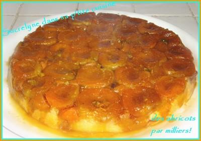 Gâteau renversé aux abricots - Photo par lauriaGY