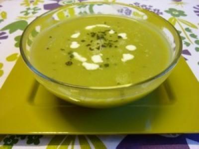 Soupe de pois Elle et Vire - Photo par lyndacq