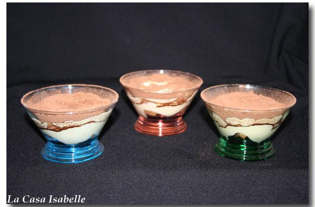 Tiramisu traditionnel facile - Photo par Isanena