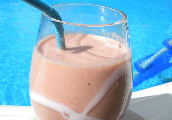 Smoothie sangria coco - Photo par Ladylettante