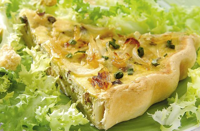 Tarte aux légumes et au tofu - Photo par nboscp