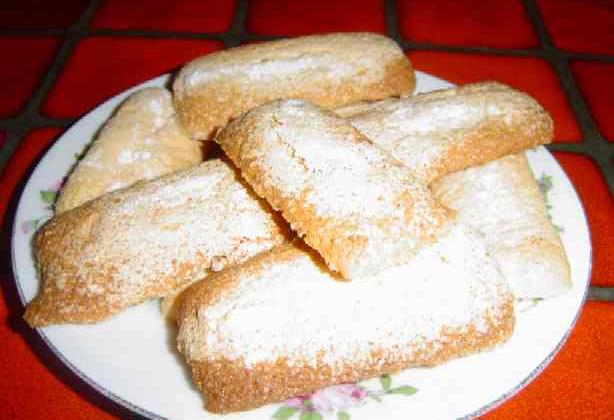 Biscuits à la cuillère sans gluten - Photo par mamiesosso