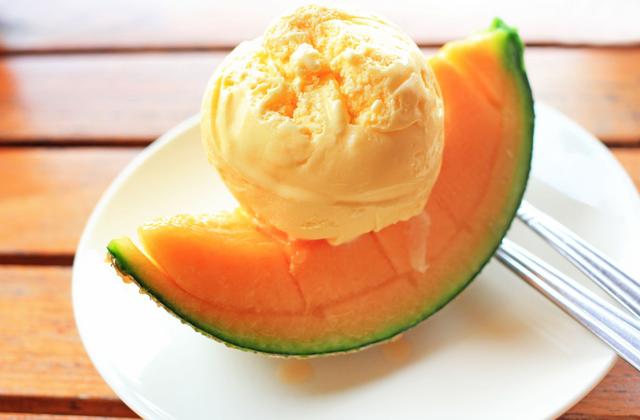 Glace au melon - Photo par 750g