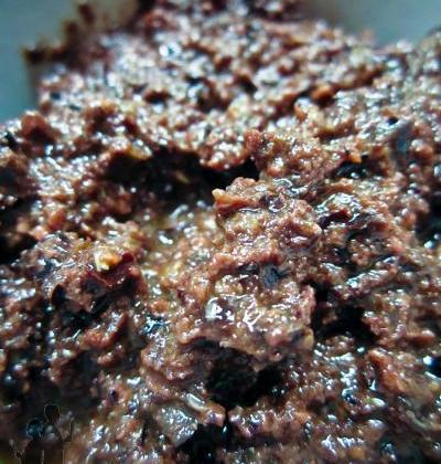 Tapenade noir - Photo par corinne pirate