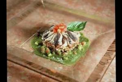 La tarte aux sardines et riz rouge de Camargue, huile de basilic - 750g