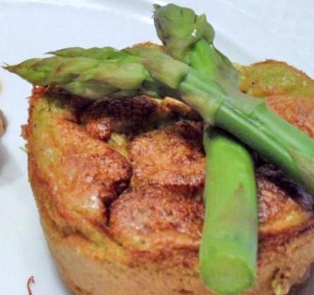 Soufflé aux asperges vertes - Photo par Carmen