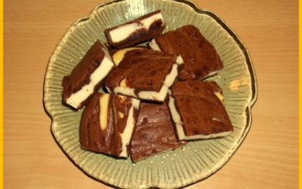 Brownies cheesecake - Photo par biscottine