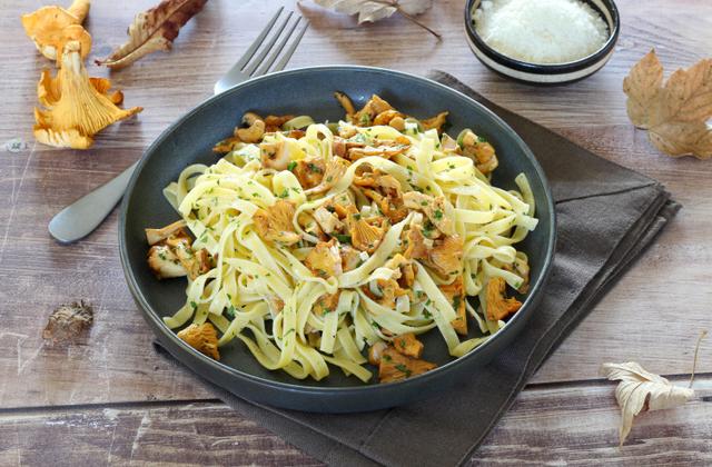 Tagliatelles aux girolles - Photo par Silvia Santucci