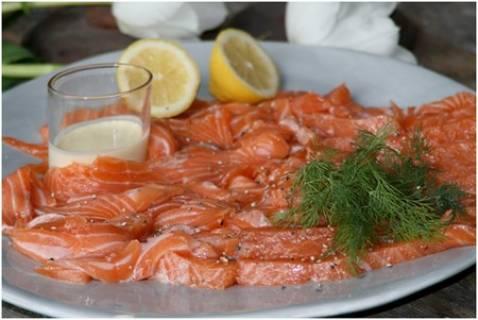 Saumon Gravlax maison - Photo par Ma boîte à diners