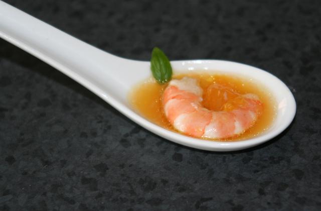 Crevettes marinées à l'orange et au gingembre - Photo par gaelle242