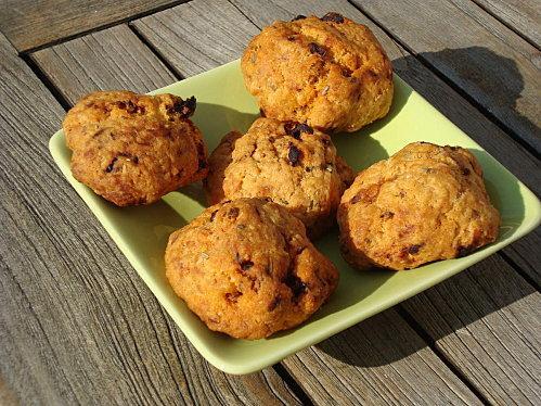 Cookies salés aux tomates séchées - Photo par la cuisine de loli