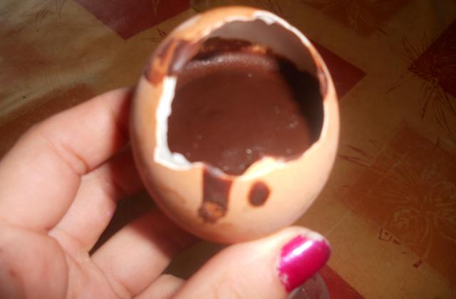 Oeuf au chocolat - Photo par sosso0