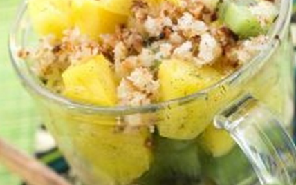 Crumble aux fruits exotiques M'les Fruits - Photo par M' Les Fruits
