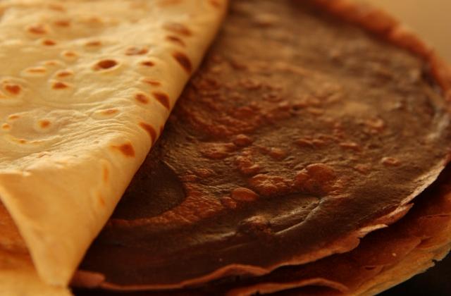 Crêpes vanille et chocolat - Photo par Bake a Cupcake