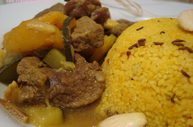 Côte de gigot d'agneau façon tajine - Photo par les travaux de caro