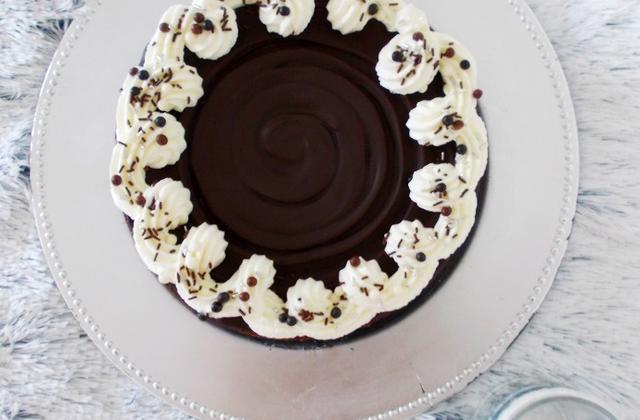 Cheesecake tout chocolat - Photo par chachoualacreme