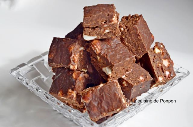 Praline au chocolat et marshmallow - Photo par Ponpon