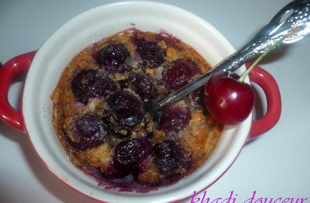 Clafoutis amandes cerises - Photo par khadidj
