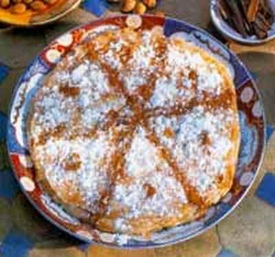Pastilla de poulet marocaine (Bastila) - Photo par esmile
