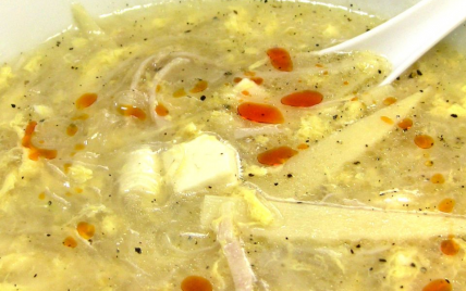 Soupe chinoise Nid d'hirondelle - Photo par Amelie a-vos-baguettes