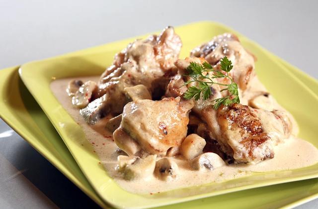 Fricassée de volaille de Bresse à la crème - Photo par Cooking Chef