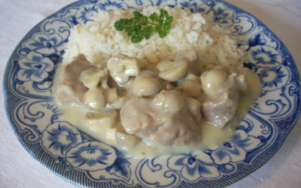Blanquette de veau rustique - Photo par La soupe à la citrouille
