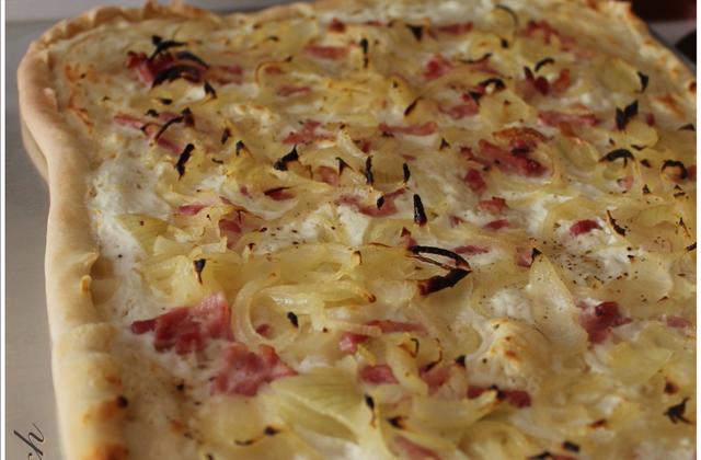 La Tarte flambée ou Flammenküche - Photo par Anaïck