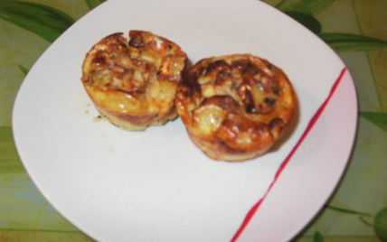 Minis clafoutis au camembert - Photo par sportser