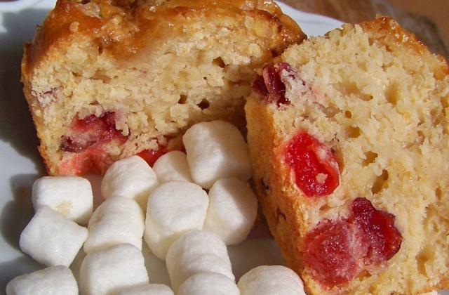 Muffins aux fruits séchés et petits marshmallows - Photo par Babeth De Lille