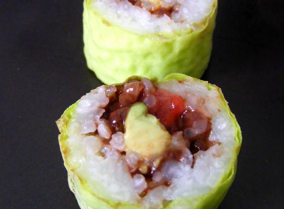 Makis fraise avocat chocolat - Photo par Sabrin