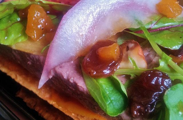 Mille-feuilles de foie gras aux 5 épices - la francesa aux fourneaux