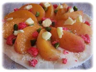 Mini pizza aux abricots - Photo par allulo