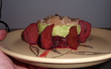 Tartare de betteraves au pamplemousse rose - Photo par laurenlt