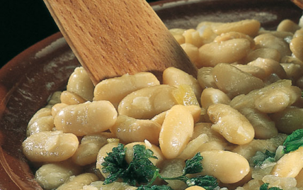Haricots Tarbais cuisinés à la graisse d'oie - Photo par estellXU