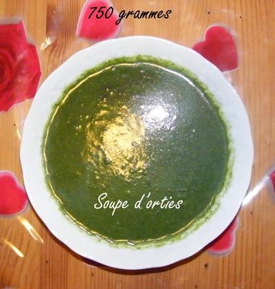 Crème d'orties - Photo par Chef Damien