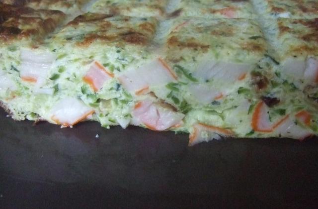 Pain de courgette au surimi - Photo par Coraya