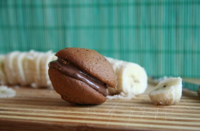 Whoopies banane nutella - Neaira